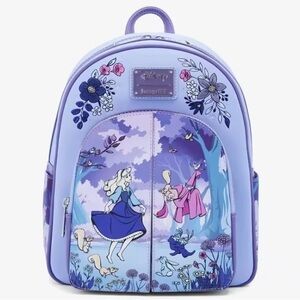 NEW Loungefly Disney Sleeping Beauty 65th Anniversary Scene Mini Backpack